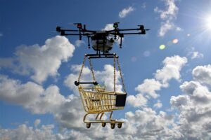 AI in delivery drone
